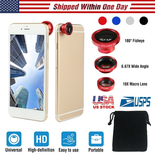 Camera lens kit universal 3in1 - camera,